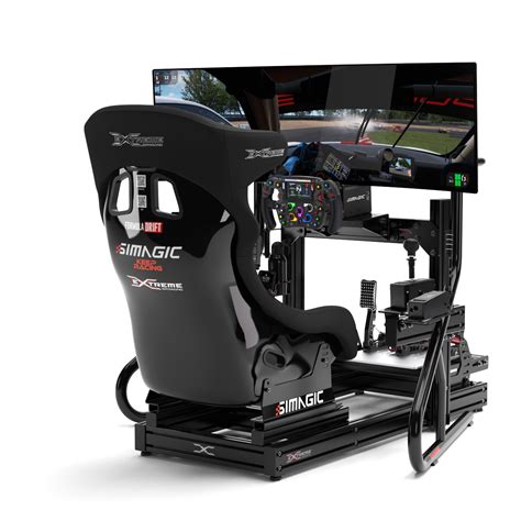 4 Buy It Now Freight 669 watchers Sponsored Minneer G920 Sim Racing Cockpit with Seat and TV Stand Fit Logitech Thrustmaster Brand New. . Used drift simulator setup for sale